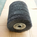 Knotted Wire Steel Wood Processing Brush Roller